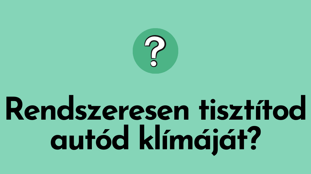 autóklíma tisztítás